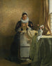 La Dentellière - Eduard Charlemont — Ansicht des Kunstwerks