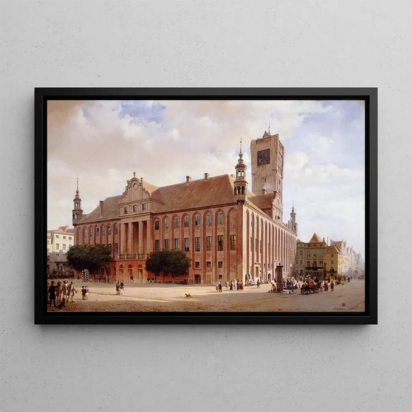 Eduard Gaertner - City Hall at Thorn.webp