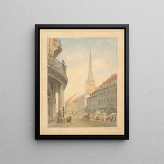 Eduard Gaertner - View of Berlin with the Ephraim Palais at Left.webp