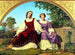 Zwei Mädchen am Brunnen - Eduard Julius Friedrich Bendemann — Ansicht des Kunstwerks