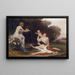 Idylle - Eduard Lebiedzki — gerahmtes Bild an der Wand