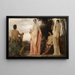 Der Urteil des Paris - Eduard Lebiedzki — gerahmtes Bild an der Wand