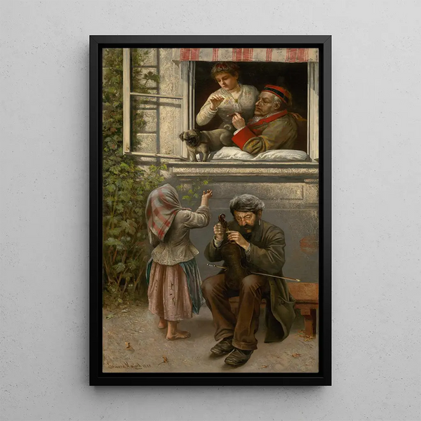 Eduard Majsch - Blind Joe Street Violinist.webp