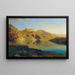 Lac alpin - Eduard Peithner von Lichtenfels — gerahmtes Bild an der Wand