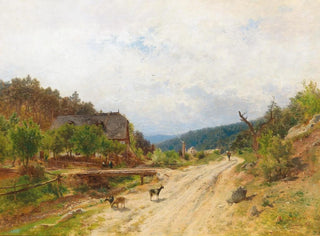 Motif d'Emmerberg - Eduard Peithner von Lichtenfels — Ansicht des Kunstwerks