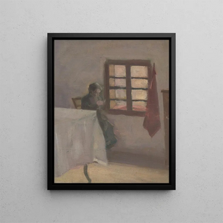 Eduard Putra - Woman by a Window.webp