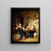 Bei der Wahrsagerin - Eduard Ritter — gerahmtes Bild an der Wand