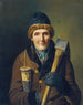 Der Holzfäller - Eduard Ritter — Ansicht des Kunstwerks