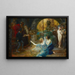 Fontaine de jouvence - Eduard Veith — gerahmtes Bild an der Wand