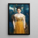 Portrait von Louise Dobner von Dobenau - Eduard Veith — gerahmtes Bild an der Wand