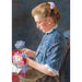 Reproduktion des Gemäldes Junge Wiener Mädchen vom Naschmarkt - Eduard Veith