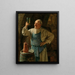 Sonde à vin - Eduard von Grützner — gerahmtes Bild an der Wand