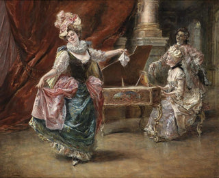 Die Darstellung des Tanzes - Eduardo León Garrido — Ansicht des Kunstwerks