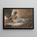 Studie - Eduardo Sivori — gerahmtes Bild an der Wand
