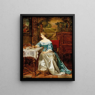 Eduardo Zamacois y Zabala - An Elegant Lady in a Historicist Interior.webp