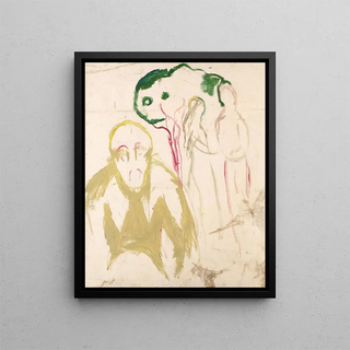 Edvard Munch - Jealousy Motif.webp