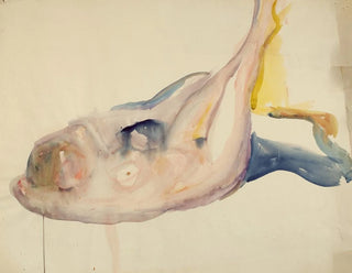 Akt liegend mit hochgezogenen Beinen - Edvard Munch — Ansicht des Kunstwerks