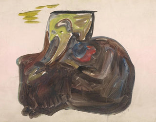 Dekor für die Revenants von Henrik Ibsen - Edvard Munch — Ansicht des Kunstwerks