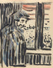 stehende Figur - Edvard Munch — Ansicht des Kunstwerks