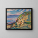 Sonnenliege - Edvard Munch — gerahmtes Bild an der Wand