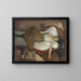Der Tag danach - Edvard Munch — gerahmtes Bild an der Wand