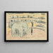 Ohne Titel 18 - Edvard Munch — gerahmtes Bild an der Wand