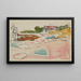 Ohne Titel 3 - Edvard Munch — gerahmtes Bild an der Wand