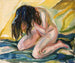 Nackt weinend - Edvard Munch — Ansicht des Kunstwerks