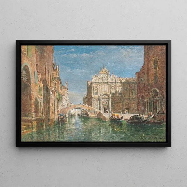 Edward Angelo Goodall - The Church of SS Giovanni e Paolo Venice.webp