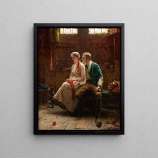 Edward Antoon Portielje - Gentle Persuasion.webp