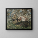 Idylle im Frühling - Edward Atkinson Hornel — gerahmtes Bild an der Wand