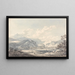Landschaft des Cumberland - Edward Dayes — gerahmtes Bild an der Wand