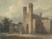 Eingang des Klosters von Saint-Augustin in Canterbury - Edward Dayes — Ansicht des Kunstwerks