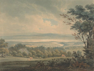 Die Begegnung der Flüsse Severn und Wye bei Chepstow - Edward Dayes — Ansicht des Kunstwerks