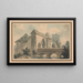 Abtei Waltham, Essex - Edward Dayes — gerahmtes Bild an der Wand