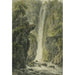 Reproduktion des Gemäldes Cascade - Edward Dayes