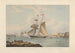 Le Mary Joshua Collings maître entrant dans le port de La Valette sur l'île de Malte le 5 décembre 1835 - Edward Duncan — Ansicht des Kunstwerks