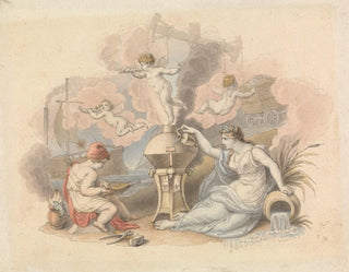 Allegorie des Dampfes - Edward Francis Burney — Ansicht des Kunstwerks