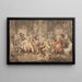 Amateurs de musique à perruque - Edward Francis Burney — gerahmtes Bild an der Wand