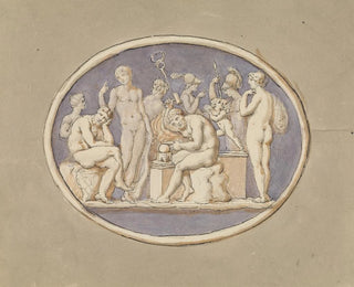 Vulcain et les dieux et déesses - Edward Francis Burney — Ansicht des Kunstwerks