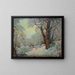G emälde Winterlandschaft - Edward G. Eisenlohr — gerahmtes Bild an der Wand