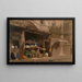 Rue Martainville Rouen - Edward Hassell — gerahmtes Bild an der Wand