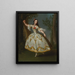 Portrait de Mademoiselle Violette, plus tard Mme David Garrick - Edward Haytley — gerahmtes Bild an der Wand