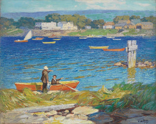 Eine Angeltag - Edward Henry Potthast — Ansicht des Kunstwerks