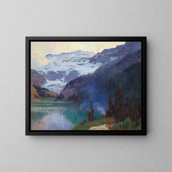 Lac Louise - Edward Henry Potthast — gerahmtes Bild an der Wand