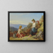 Ein Nachmittagsschlaf - Edward John Cobbett — gerahmtes Bild an der Wand