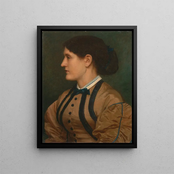 Eliza Eastlake - Edward John Poynter — gerahmtes Bild an der Wand