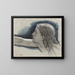 Studie eines jungen Mannes mit ausgestrecktem rechten Arm - Edward John Poynter — gerahmtes Bild an der Wand