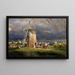 Alter Mühle mit Haken, Easthampton - Edward Lamson Henry — gerahmtes Bild an der Wand