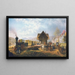 Der Zug um 9:45 Uhr in Stratford, Connecticut - Edward Lamson Henry — gerahmtes Bild an der Wand